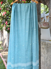 Jamdani dupatta sea blue